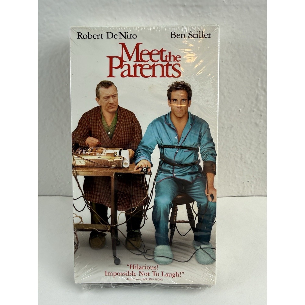 Meet the Parents VHS Sealed Brand New Robert De Niro Ben Stiller 2000 Universal